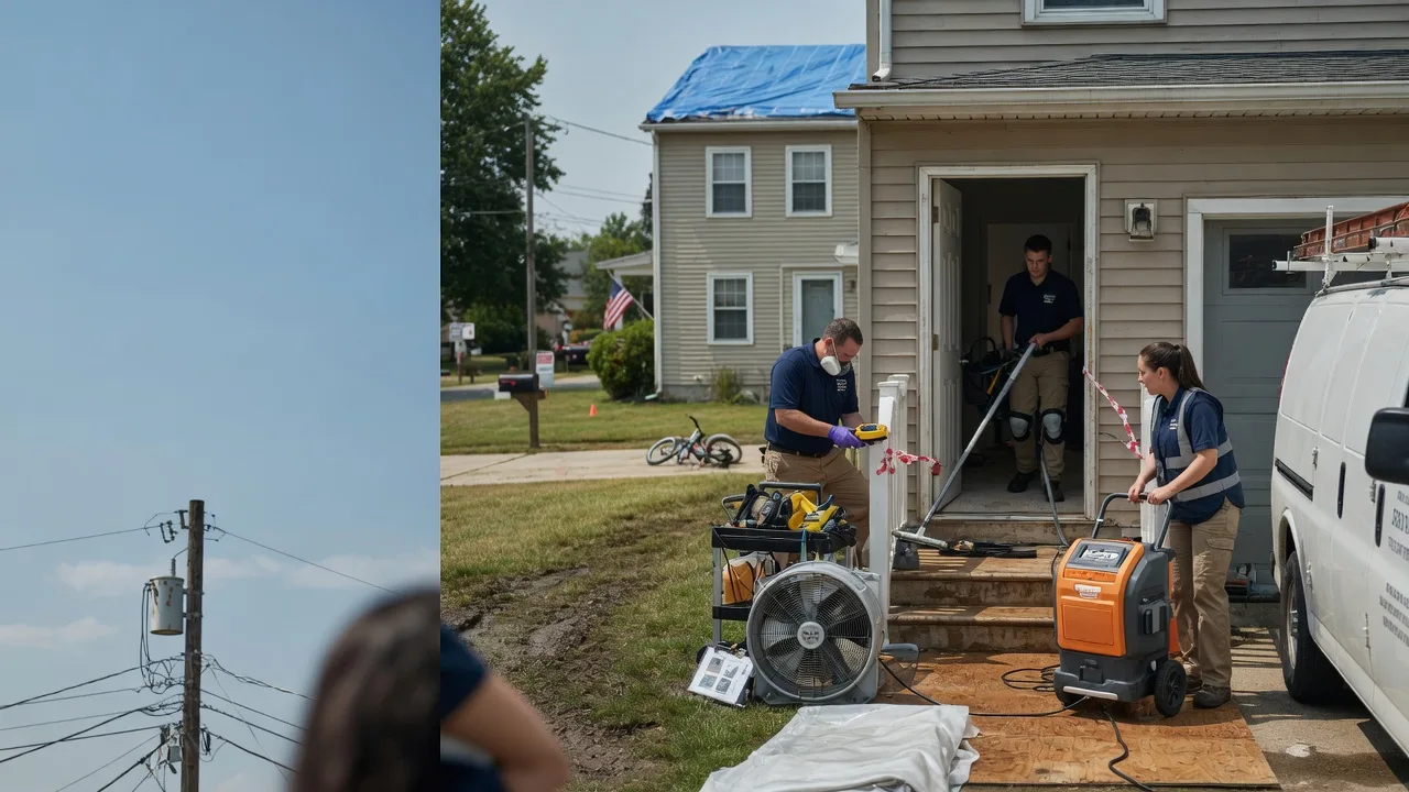 Water Damage Repair in Belpre, OH near me